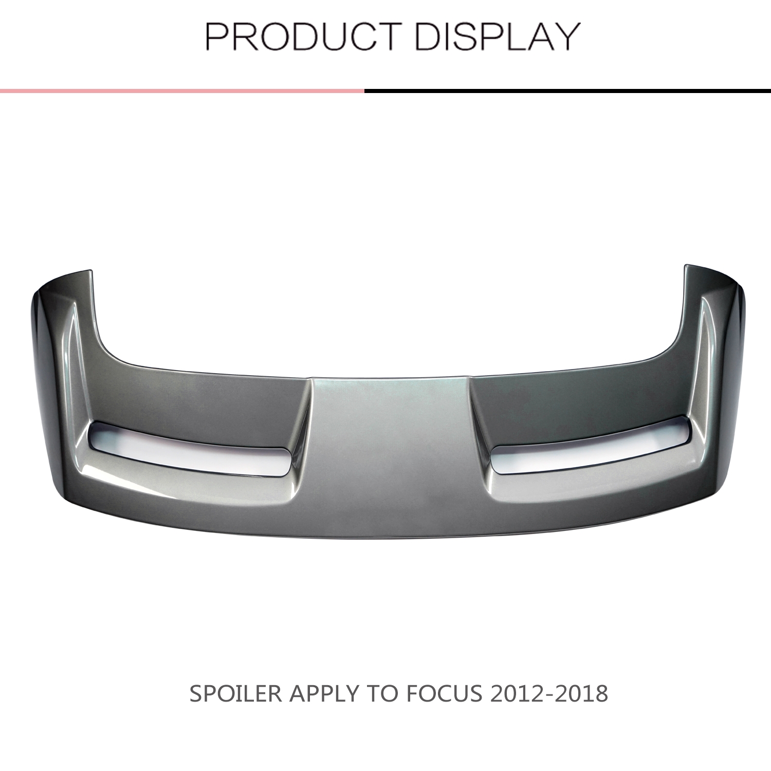 czj FD009 spoiler for focus 2016-2018